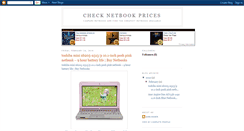 Desktop Screenshot of comparenetbookprices.blogspot.com