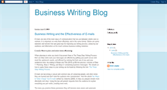 Desktop Screenshot of businesswriting-mitchellandmitchell.blogspot.com