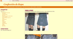 Desktop Screenshot of confeccionderopa-mudanza.blogspot.com