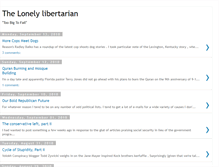 Tablet Screenshot of lonelylibertarian.blogspot.com