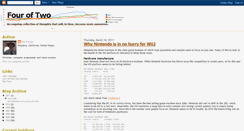 Desktop Screenshot of 4of2.blogspot.com