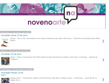 Tablet Screenshot of librerianovenoarte.blogspot.com