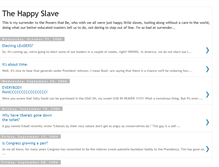 Tablet Screenshot of happyslave.blogspot.com