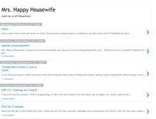 Tablet Screenshot of mrshappyhousewife.blogspot.com