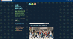 Desktop Screenshot of high-school-musical-2.blogspot.com