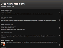 Tablet Screenshot of maddylewnews.blogspot.com