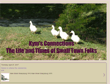 Tablet Screenshot of kymsconnections.blogspot.com