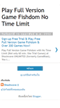 Mobile Screenshot of gamefishdom1.blogspot.com