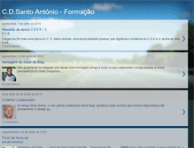 Tablet Screenshot of cdsantoantonioformacao.blogspot.com