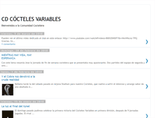 Tablet Screenshot of cdcoctelesvariables.blogspot.com