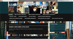 Desktop Screenshot of abbarecordreviews.blogspot.com