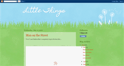Desktop Screenshot of mylittlestthings.blogspot.com