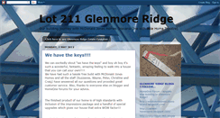 Desktop Screenshot of lot211glenmoreridge.blogspot.com