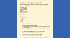 Desktop Screenshot of jimweiss.blogspot.com