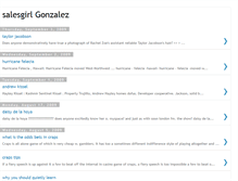 Tablet Screenshot of gonzalezsalesgirlgwl.blogspot.com