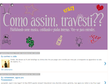 Tablet Screenshot of comoassimtravesti.blogspot.com