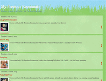 Tablet Screenshot of mypreciousroommate.blogspot.com
