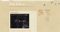 Desktop Screenshot of holysouls4.blogspot.com