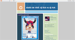 Desktop Screenshot of duelodevinil.blogspot.com
