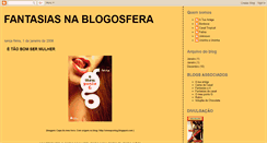 Desktop Screenshot of fantasiasnablogosfera.blogspot.com