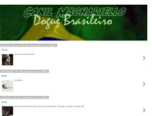 Tablet Screenshot of doguebrasileiro.blogspot.com