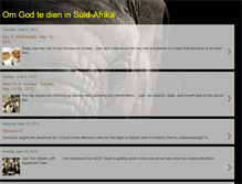 Tablet Screenshot of lizzsouthafrica.blogspot.com