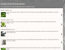 Tablet Screenshot of demiphotography.blogspot.com