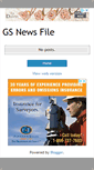 Mobile Screenshot of gsnewsfile.blogspot.com