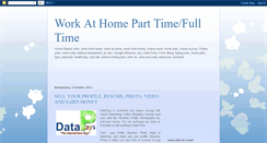 Desktop Screenshot of homeworkerjobs.blogspot.com