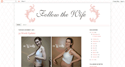 Desktop Screenshot of followthewife.blogspot.com