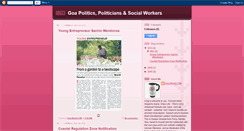 Desktop Screenshot of goanpoliticians.blogspot.com