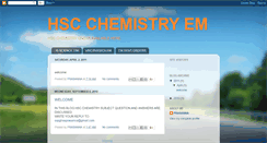 Desktop Screenshot of hscchemistryem.blogspot.com