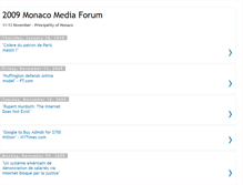 Tablet Screenshot of monacomediaforum.blogspot.com