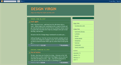 Desktop Screenshot of designvirgin.blogspot.com