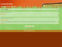 Tablet Screenshot of comunicartefluvia.blogspot.com