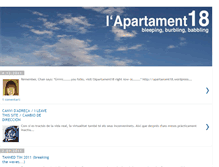 Tablet Screenshot of apartament18.blogspot.com