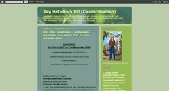 Desktop Screenshot of cosmicshaman.blogspot.com