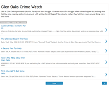 Tablet Screenshot of glenoaks.blogspot.com