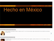 Tablet Screenshot of hechoenmexicoda.blogspot.com