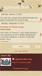 Mobile Screenshot of legitimatebodies.blogspot.com