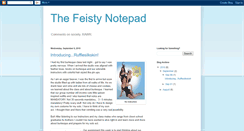 Desktop Screenshot of feistynotepad.blogspot.com