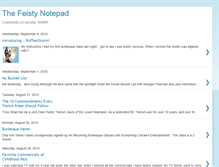 Tablet Screenshot of feistynotepad.blogspot.com