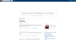 Desktop Screenshot of gas-powered-scooters.blogspot.com