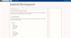 Desktop Screenshot of androiddevelopement.blogspot.com