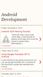 Mobile Screenshot of androiddevelopement.blogspot.com