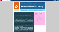 Desktop Screenshot of marytur.blogspot.com