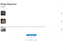 Tablet Screenshot of diegomequetse.blogspot.com