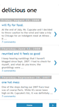 Mobile Screenshot of deliciousone.blogspot.com