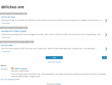Tablet Screenshot of deliciousone.blogspot.com