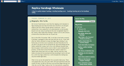 Desktop Screenshot of designhandbags.blogspot.com